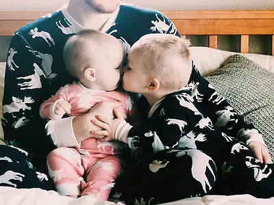 2016 Fashion Baby Romper Infant Newborn Bebes Boy Girl Clothes Autumn Winter Long Sleeve Christmas Moose Jumpsuit Rompers 6