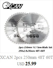 XCAN 1 шт. 85x10/15 мм 24T 30T 36T Высокое качество Мини циркулярная пила Лезвие для резки древесины твердосплавный режущий диск