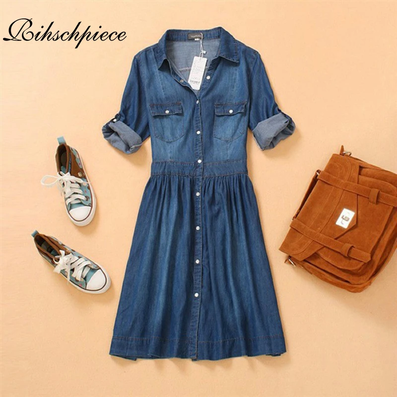denim tunic dress plus size