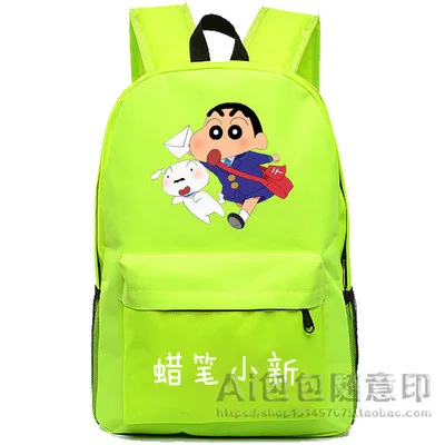 

Anime Crayon Shin-chan Cosplay 2017 new student anime men and women shoulder bag backpack travel bag