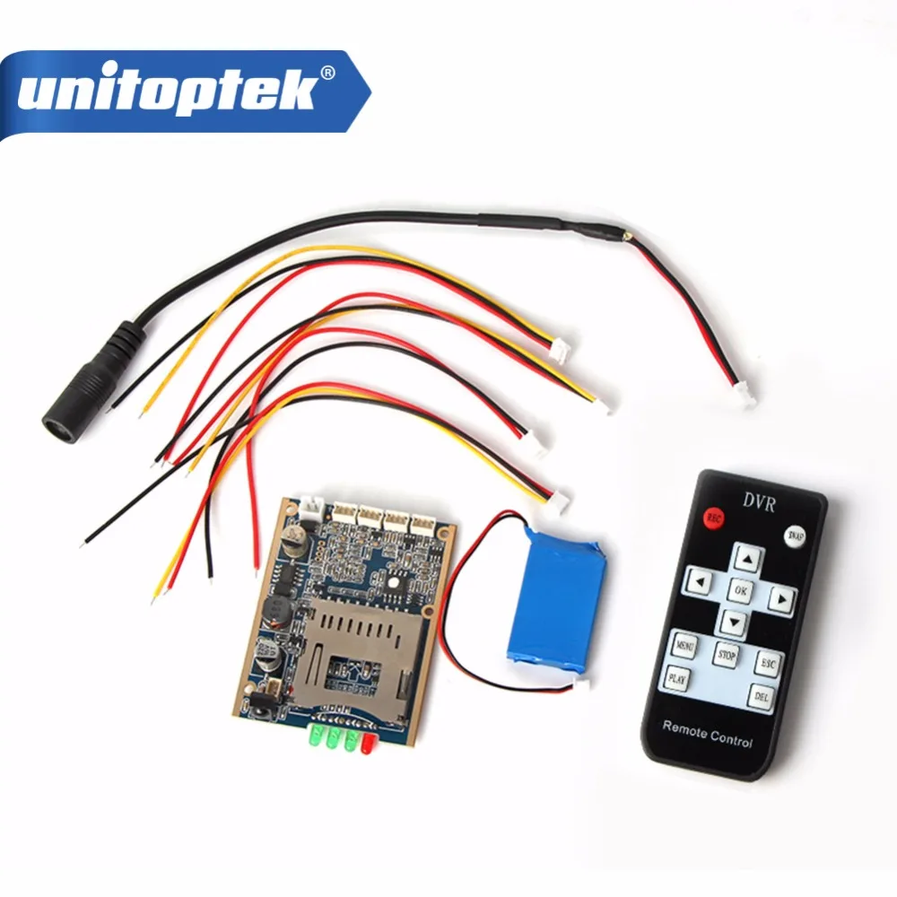  Real time 1CH Mini HD XBOX DVR PCB Board Up D1 30FPS Support 32GB SD Card Security Digital For Mode