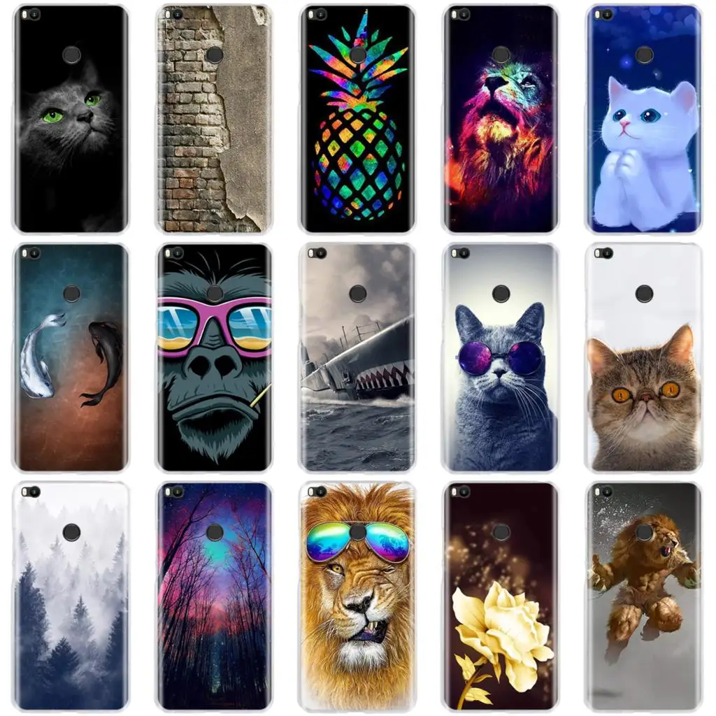 Чехол max 2 для xiaomi mi max2 max3 mix2 mix2s мягкий силиконовый чехол из ТПУ 3D милый 3 mix чехлы