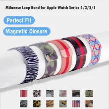 38 мм 42 мм 40 мм 44 мм Миланская петля ремешок с регулируемой пряжкой ремешок из нержавеющей стали совместим с APPLE Watch Series 4 3 2 1