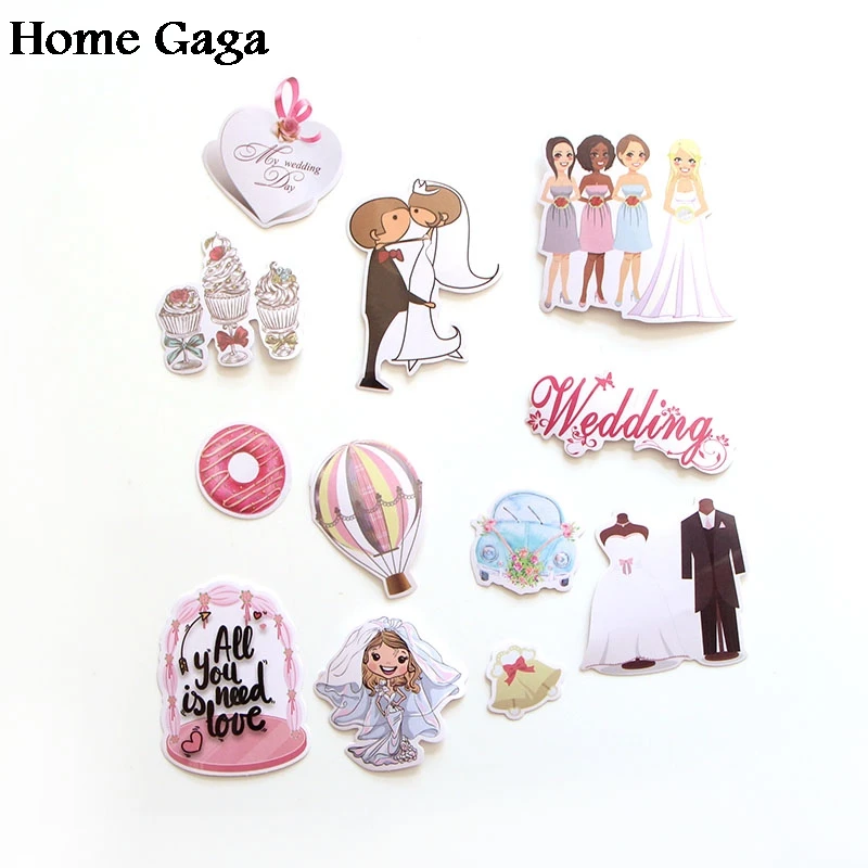 68pcs wedding theme 90s print home decor wall notebook luggage laptop bicycle scrapbooking album decal stickers