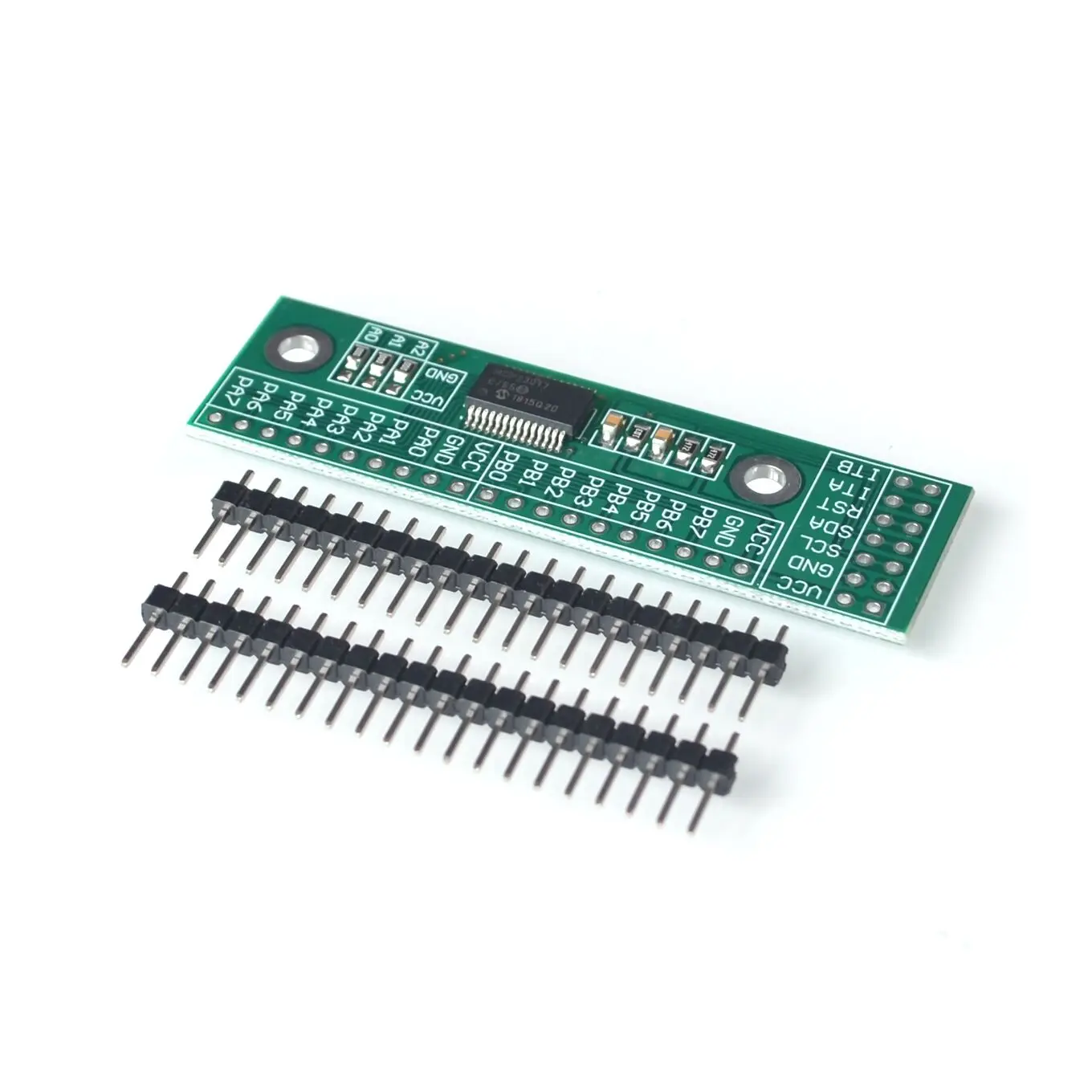 100 шт./лот MCP23017 I2C интерфейс 16 бит I/O модуль расширения контактная плата IIC в GIPO
