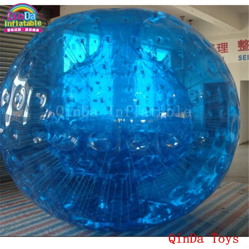 FreeAirPumpInflatableHumanInsideZorbBallBlueAquaZorbBallFor