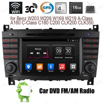 

Android4.4 Car DVD CD stereo radio Support DTV GPS BT 3G WiFi TPMS DAB+ DVR For B-enz W203 W209 W169 W219 A-Class C-Class