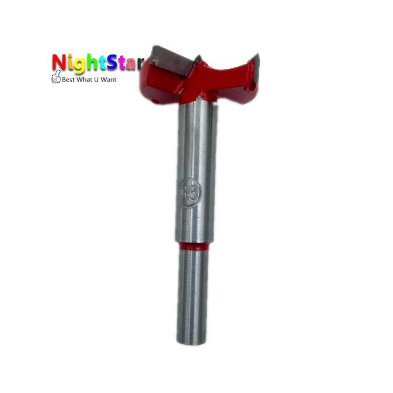 

35 mm Forstner Auger Drill Bits Set Woodworking Hole Saw Wooden Wood Cutter Drilling Power Tools with Round Shank
