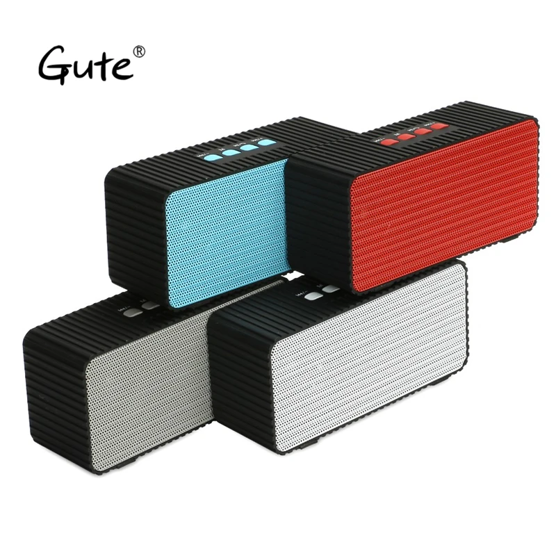 

Gute Spain square Bluetooth speaker wireless woofer Radio enceinte bluetooth portable puissant caixa de som alto falante pls jot