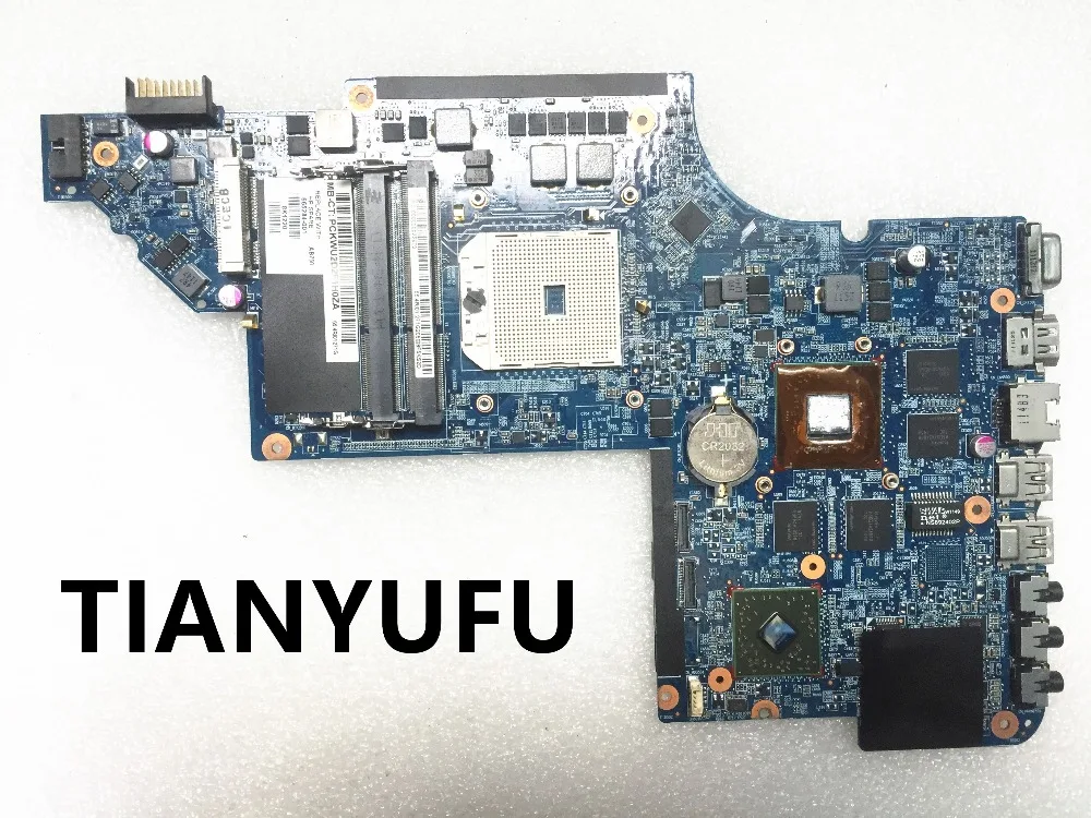 Для HP pavilion DV6 DV6T 6000 материнская плата для ноутбука с чипсетом 665284 001