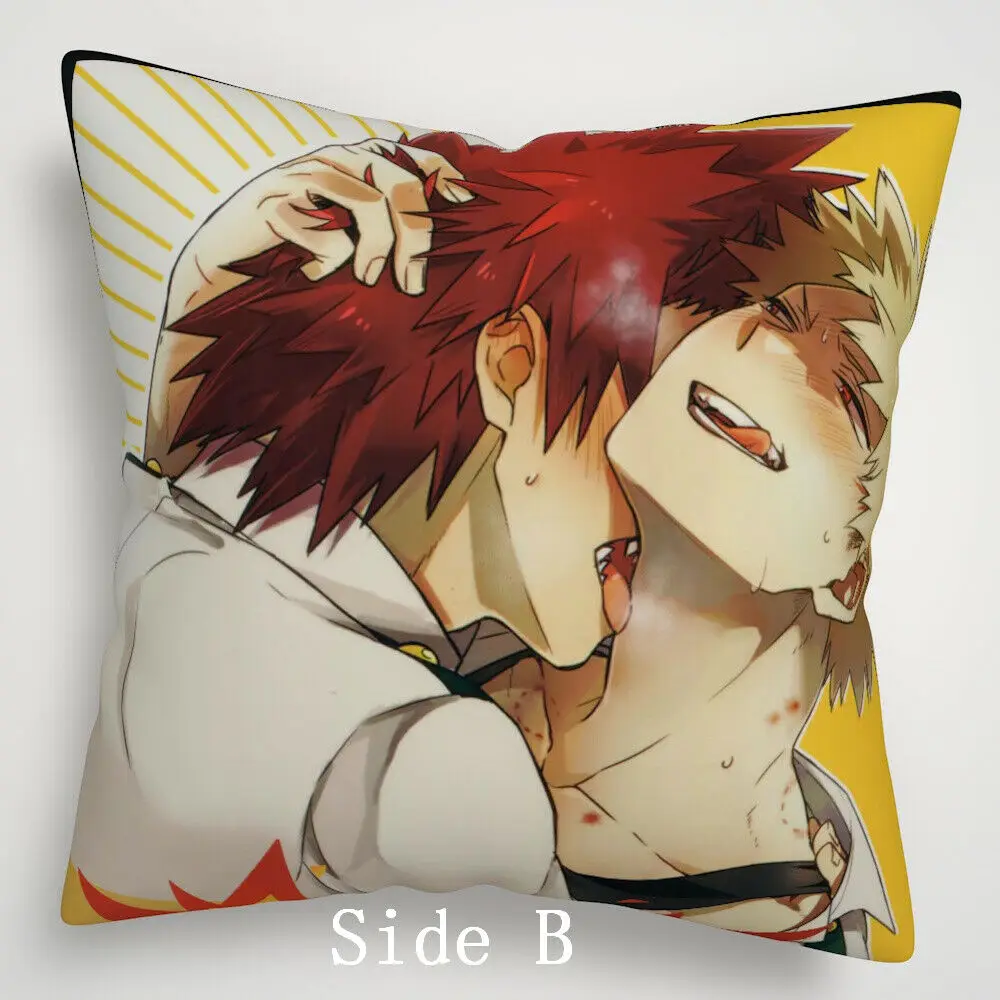 Boku No Hero academic Bakugou Аниме Манга Двусторонняя Подушка Чехол для подушки