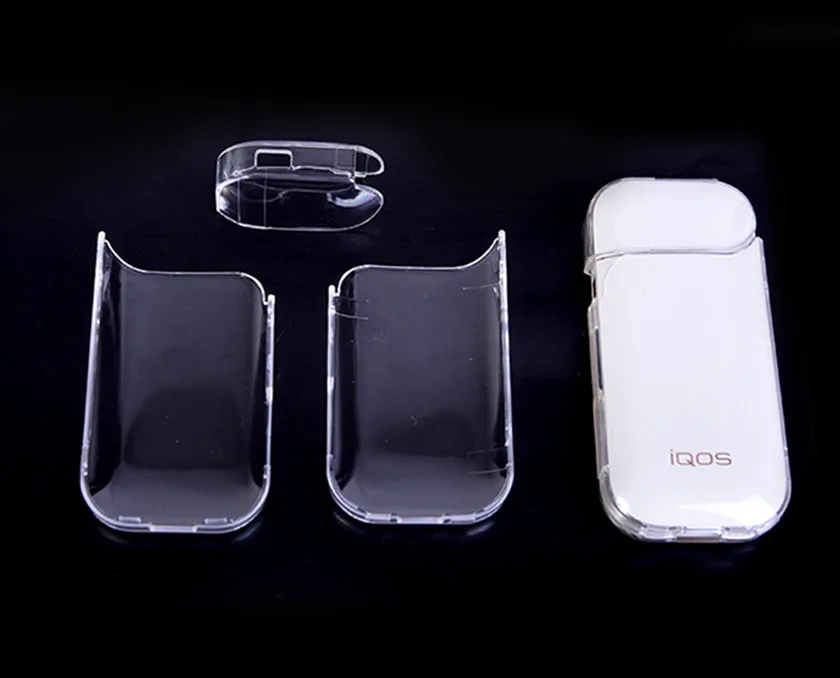 

Colorful Transparent Case For IQOS For IQOS 2.4 Plus E Cigarette Accessories Full Protective Case