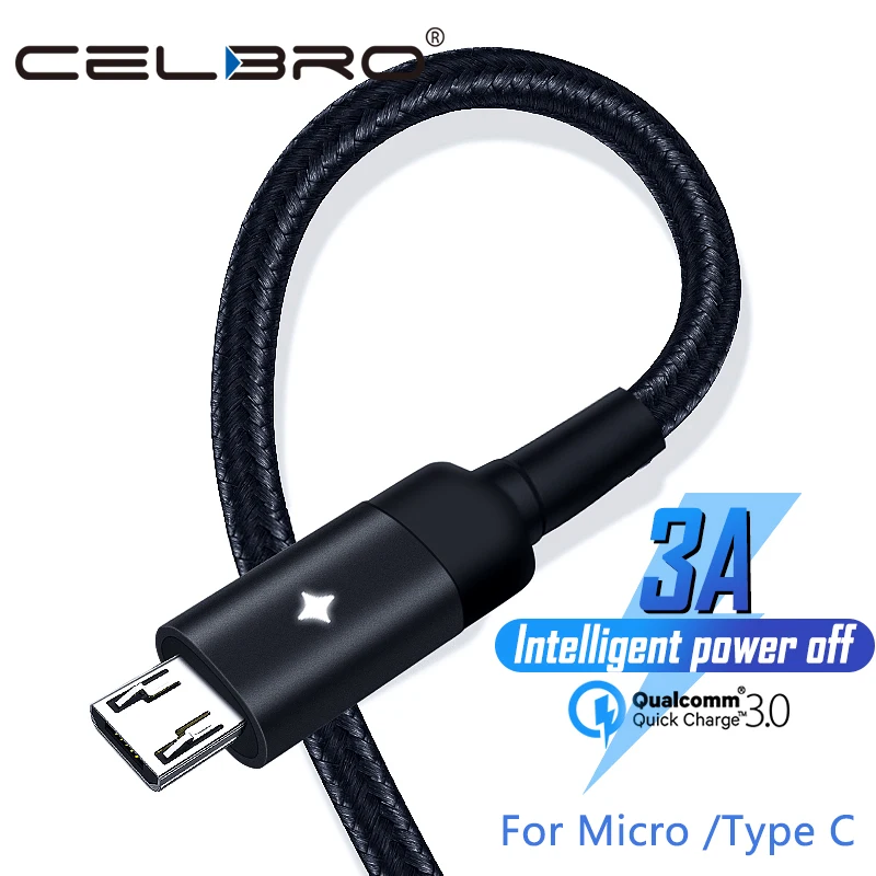 

Smart Micro Usb Led Light Cable Usb Type C Microusb Charging Wire Cord for Xiaomi Mi 9 Pro Iphone 11 Pro Max Mobile Phone Cables