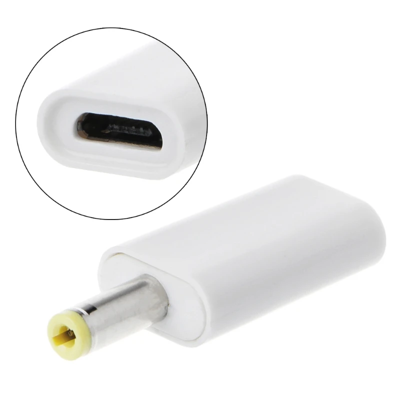 

Micro USB Female To DC 4.0*1.7mm Male Plug Jack Converter Adapter Charge For PSP