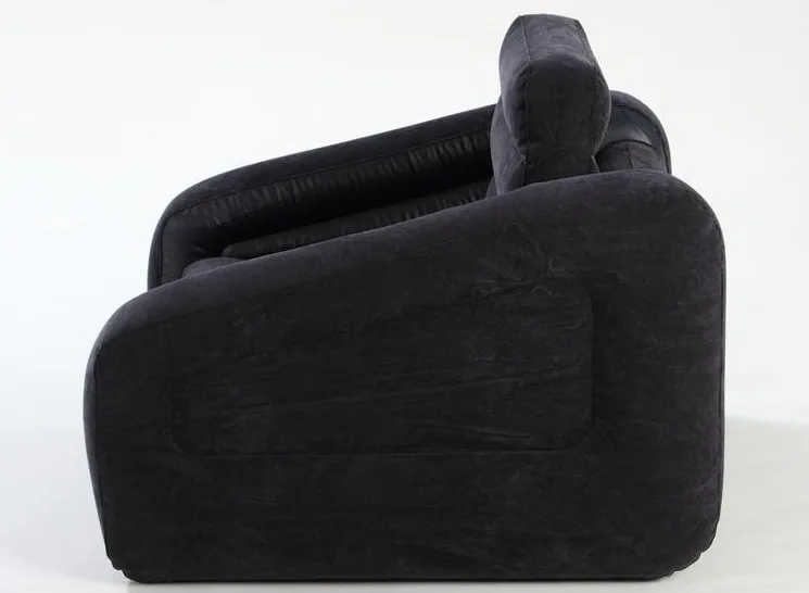 109*218*66cm Luxury single flocking inflatable sofa bed thickened loungers sofa bed backrest inflate