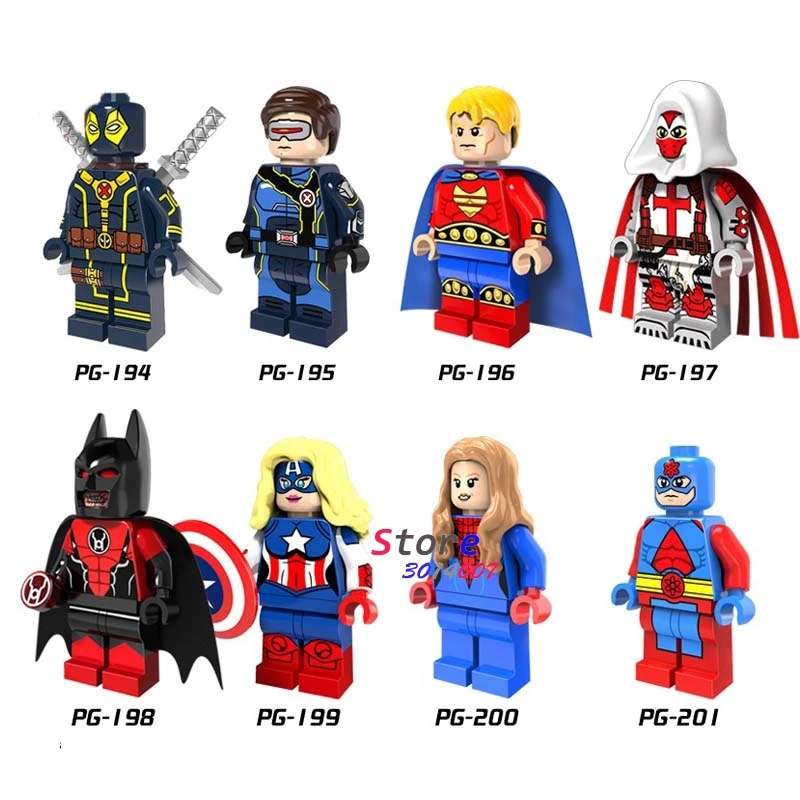 10 компл. Marvel Comics серии 8 Мстители Железный человек машина войны MK50 MK85 блоки игрушки модель кирпича детей - Цвет: 10Set-pg8056