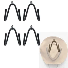 Стойка для шляп держатель крюки для шляп настенное крепление-4/PK-без шляпы