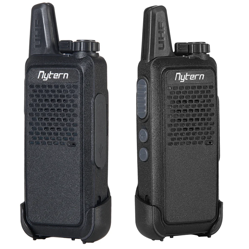 

2pcs Mini Walkie Talkie BL-3 Handheld Portable Radio UHF Handheld Two Way Ham Radio Communicator HF Transceiver