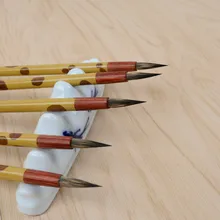 Мышь Whisker Китайская каллиграфия кисти небольшая обычная для письма крюк линия Белый Рисунок цветы растения Пейзаж китайская живопись