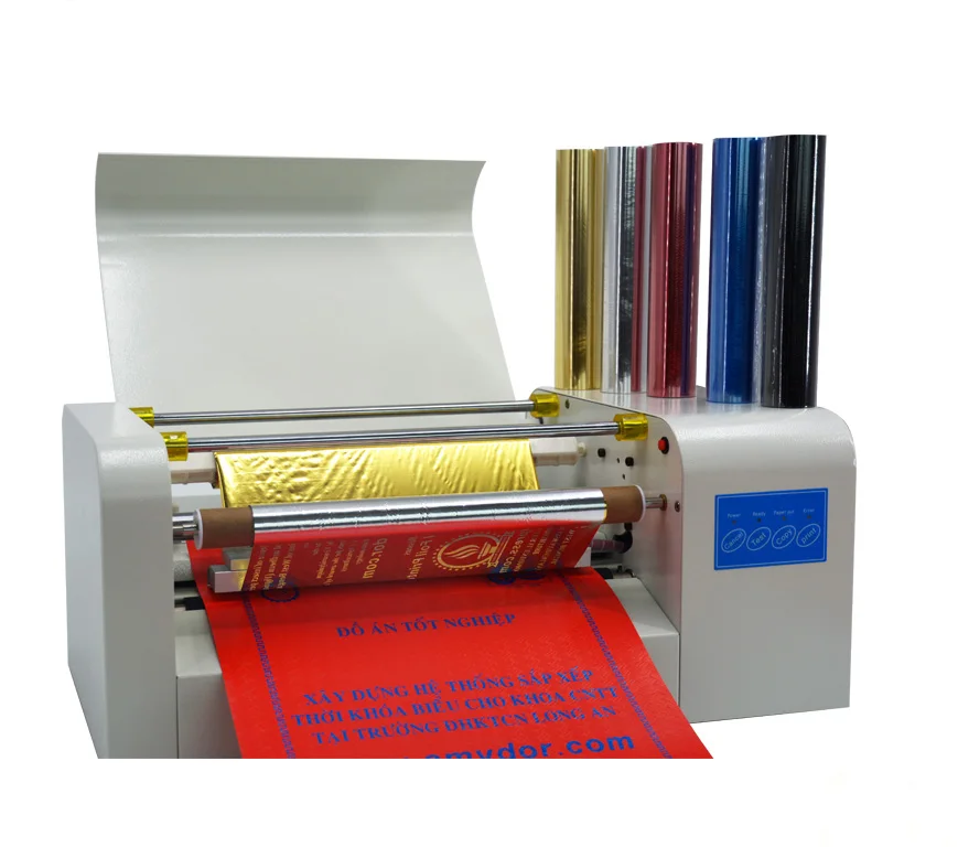 

Amydor 360C auto feeding paper stamping digital foil printer