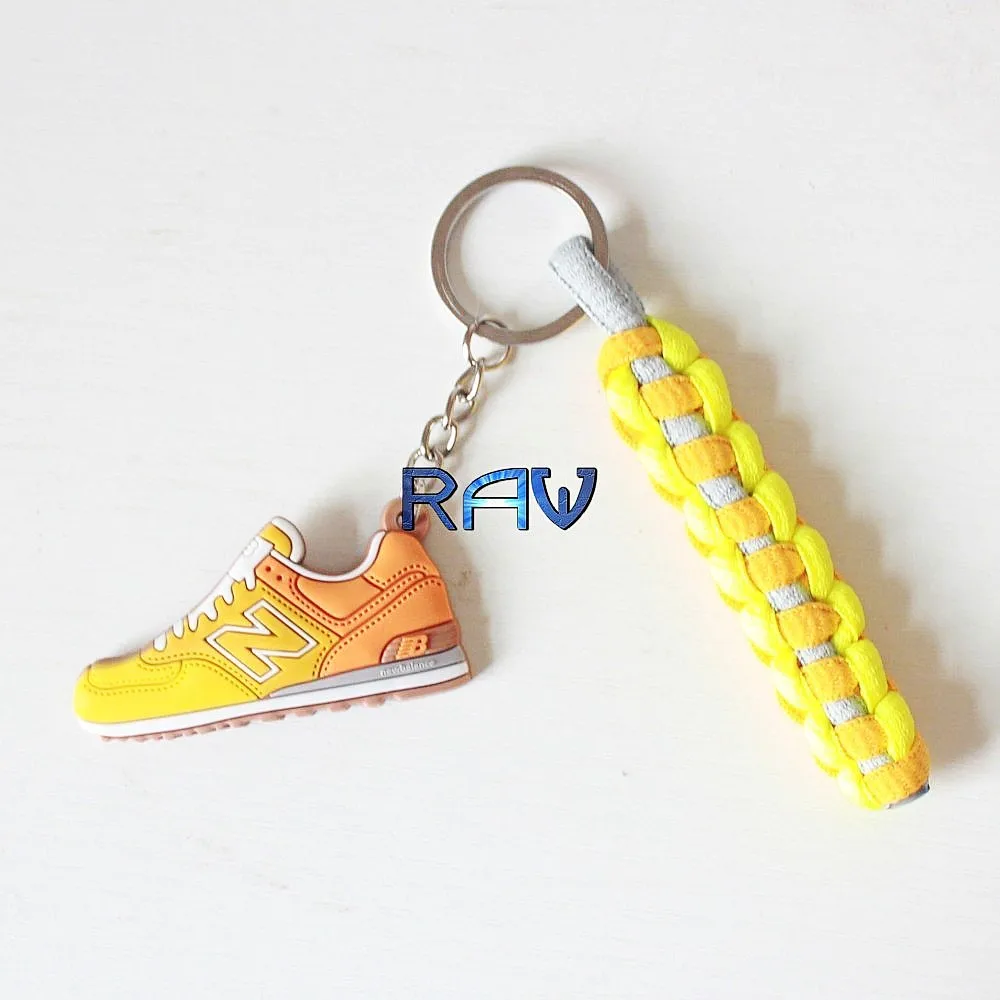 High Quality!!! NB 574 Keychain New Balance 574 Keychains Yellow Orange