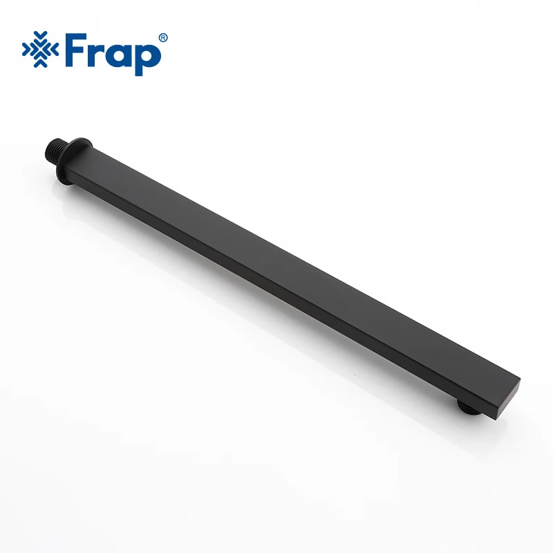 FRAP Square bathroom shower faucet sy tem brass set black rainfall shower mixer tap bathtub faucet waterfall Bath Shower Y24023