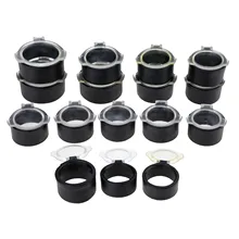 Gohantee 1pc прицел быстрый флип сезон весна открытые крышка объектива Кепки для Калибр охотничий прицел крепления винтовки красный лазерный 16-разных размеров