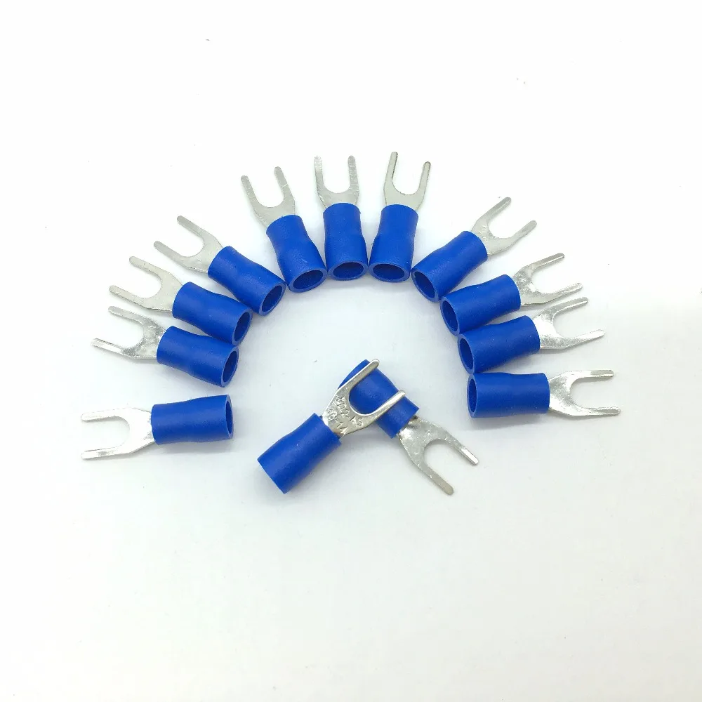 SV2 5Pre Insulated Wiring Terminals PVC Insulating Sleeve Furcate