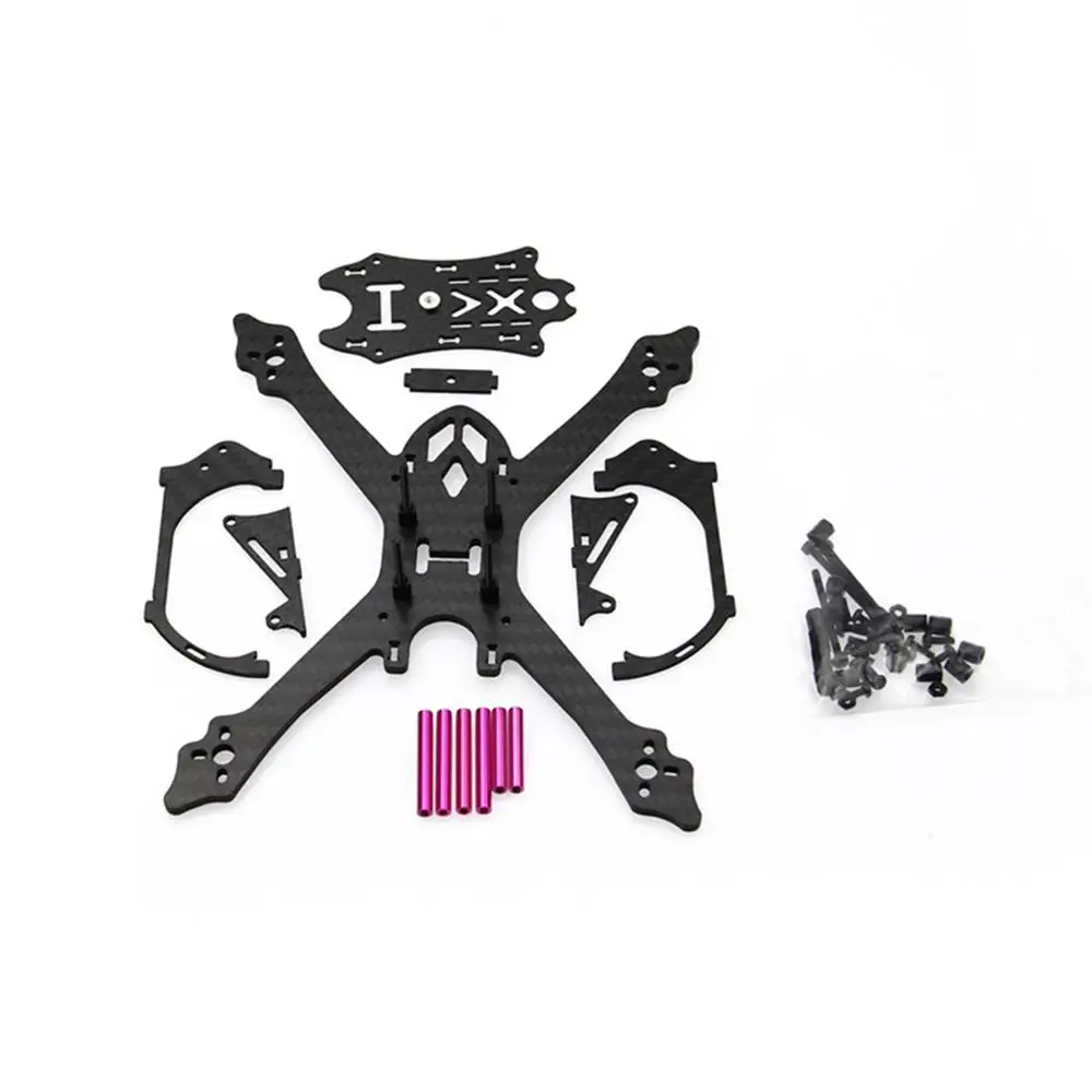

HGLRC VX145 145mm Wheelbase 3mm Arm Carbon Fiber Frame Kit for DIY FPV Racing Drone 11XX 13XX 14XX Motor Quadcopter Airplane