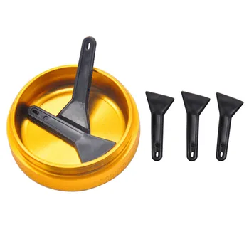 

HONEYPUFF 5 pcs/Lot Smoking Accessories,Plastic Scrapper Brush/Blade For Herb Grinder Spice Crusher