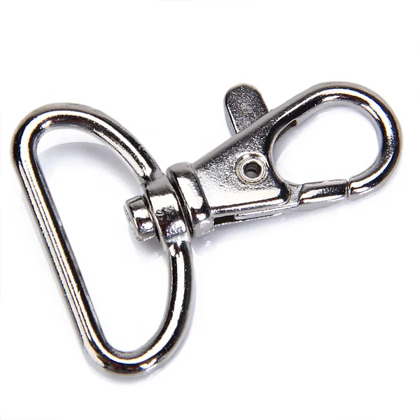 3x 5pcs Swivel Trigger Clips Snap Hooks Lobster Clasps 25mm Keychains Bags Craft