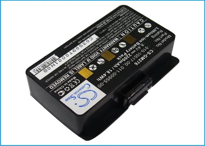 Аккумулятор Cameron Sino 2200mAh для Garmin gpscap 276, 276c, 296, 376C, 378478495, EGM478, 010-00543-00,100054300