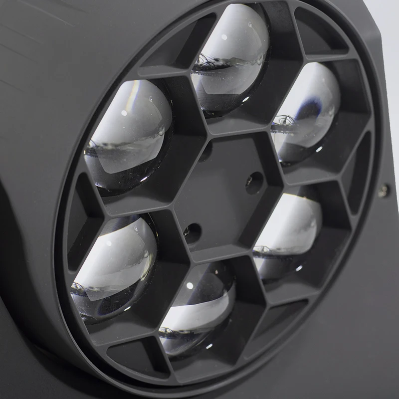 LED Beam + Wash Six глаза пчел 6x15W RGBW 4 в 1 Light ing DMX512 движущийся головной свет для вечерние