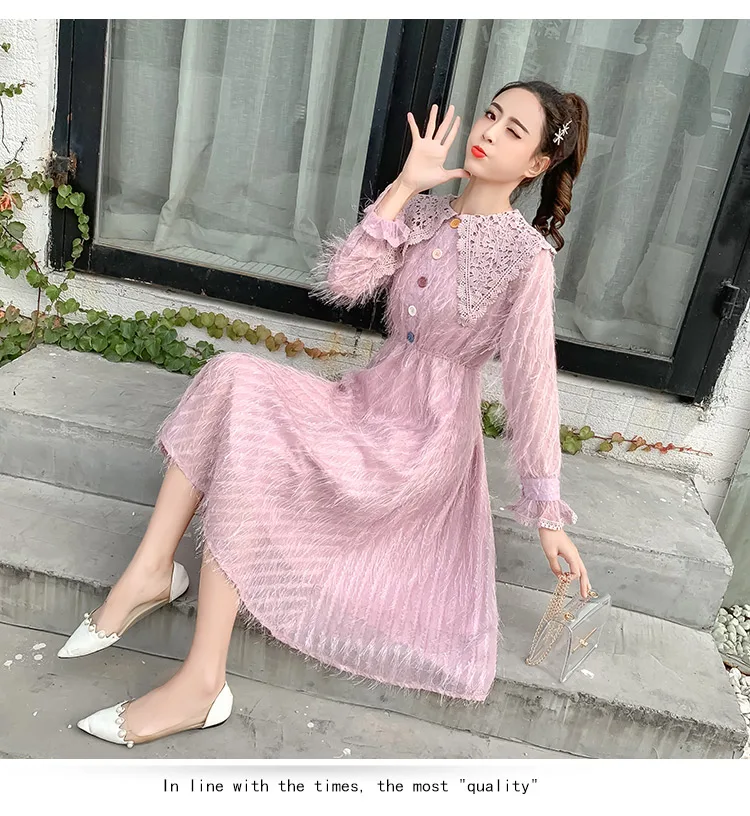 Mujer flores bordado encaje vestido de fiesta manga larga princesa vestido Vintage vestido de Mujer elegante, vestido de Ropa de Mujer 81i3 Mujer flores bordado encaje vestido de fiesta manga larga princesa vestido Vintage vestido de Mujer elegante, vestido de Ropa de Mujer 81i3