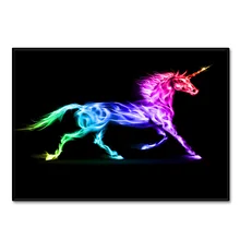 Супер мягкий фланелевый ковер абстрактный ручной Единорог ковры детский коврик для ползания детские игры противоскользящие маты tapis салон прикроватная одеяло