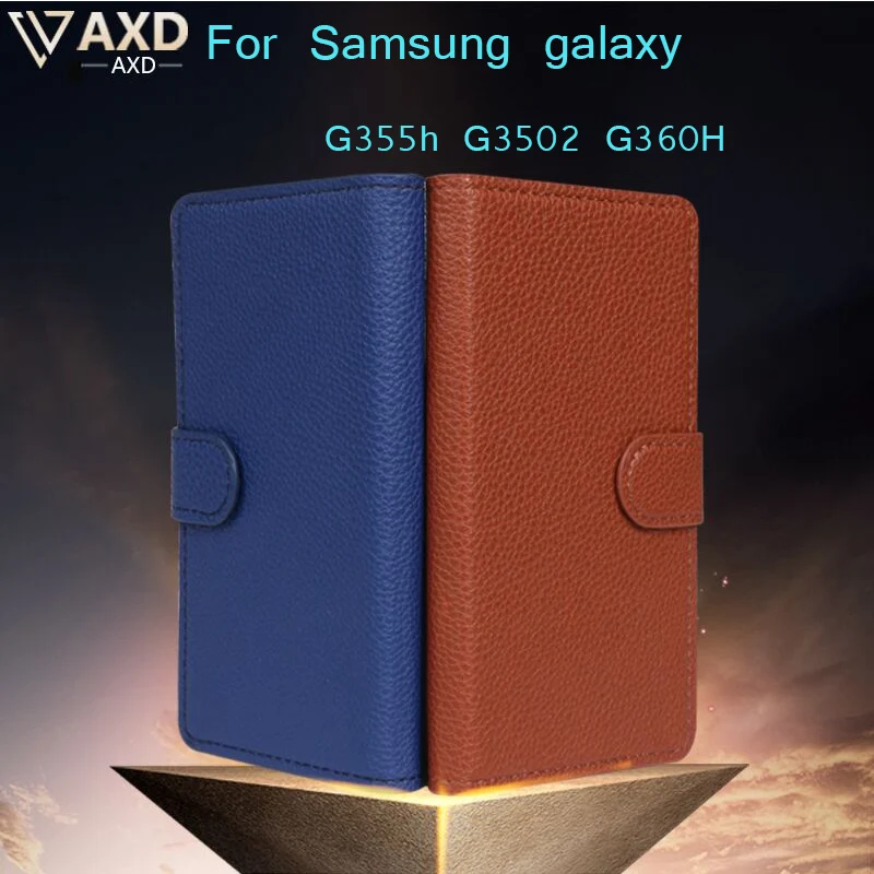 Coque для samsung Galaxy Core 2 G355H G3559 кожаный чехол Обложка Plus G3502 G350 Prime G360 g360H
