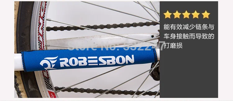 Flash Deal 1000pcs Bicycle Chain Protector Cycling Mountain Bike Frame Color Protector  Pad Paste Rear Fork Care Posted Guard Cover 5
