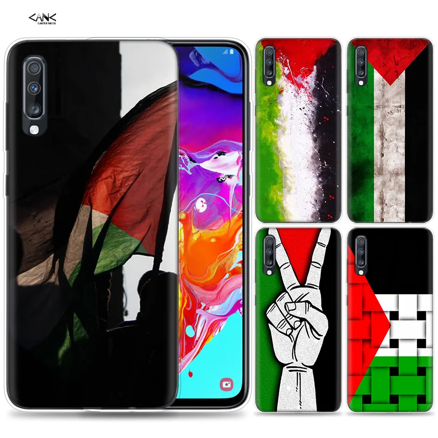 

Bags Case for Samsung Galaxy Mobile Phone A50 A70 A30 A20 J4 J6 J8 A6 A8 M30 A7 Plus 2018 Note 8 9 Palestine Broadsword Customiz