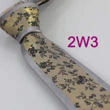 Yibei Coachella серый границы золотой Шайнер Галстук жаккардовые микрофибры Черный Florals Gravatas masculinas Тонкий Тощий Узкие галстуки