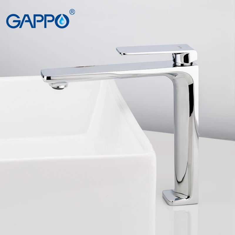Смеситель для раковины GAPPO кран Водопад из латуни крепление на