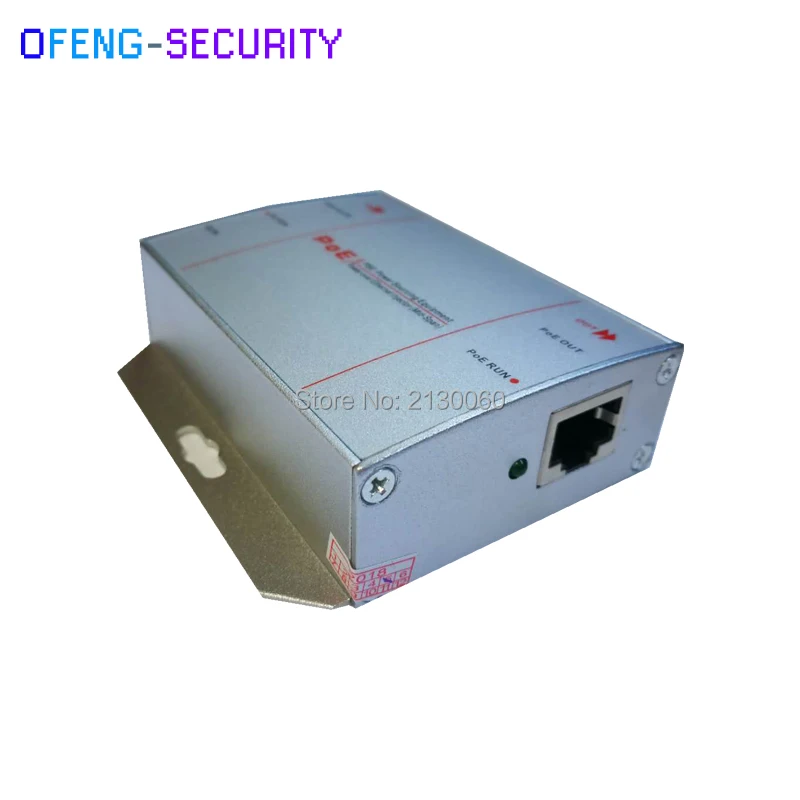 POE injector rj45 poe single port 2x Gigabit RJ45 Ports+ 1x DC Input Port bandwidth 10/100/1000 and Support IEEE802.3AF/AT | Безопасность