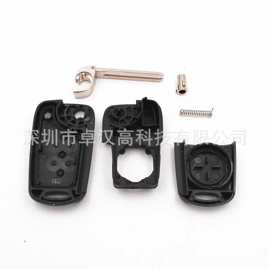 For Hyundai Trajet Terracan Veracruz  ix55 ix35 Instead of Original Factory Auto Car Key 3 Buttons RIO Change Car Key Shell (4)