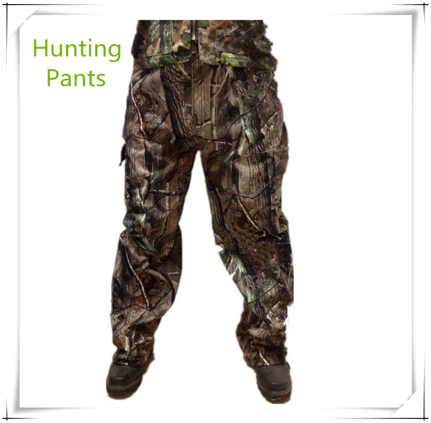 huntrite men's camo fleece pants