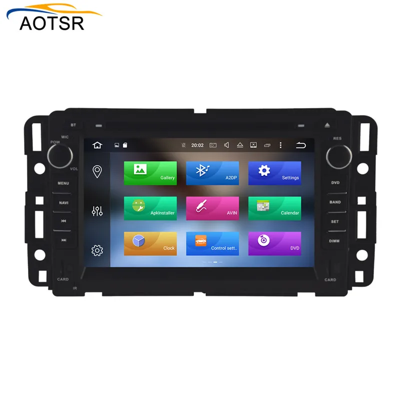 Clearance IPS Screen Android 8.1 car dvd player For GMC Yukon/Taho 2007 - 2012 GPS Navigation radio auto stereo Octa Core 4+32G head unit 5