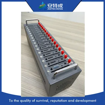 

2018 newest 16 sim card multi-port modem pool wavecom Q24plus gsm modem pool