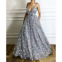 Wonderful Flowers Lace Evening Dress 2019 Sweetheart Spaghetti Strap A Line Sexy Prom Gowns Custom Made Arabic Party Dresses