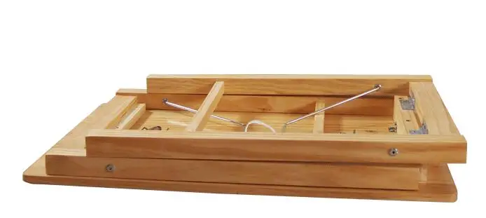 Simple wooden folding table Simple desk Writing desk Computer table Portable Dining table