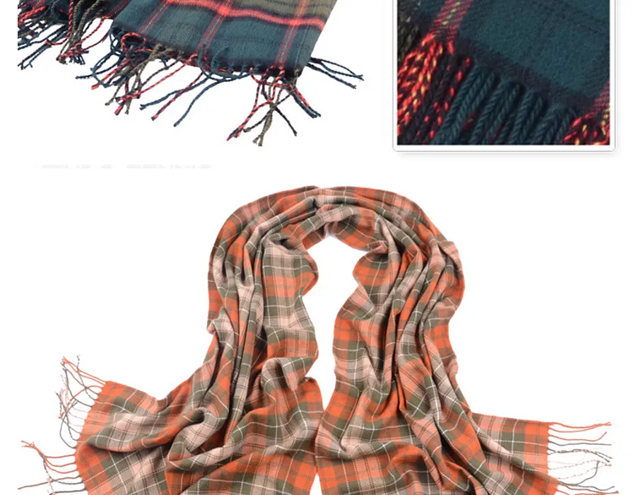 RUNMEIFA женский классический дизайн клетчатый шарф брендовый Модный женский новейший искусственный и акриловый шарф уличный шарф