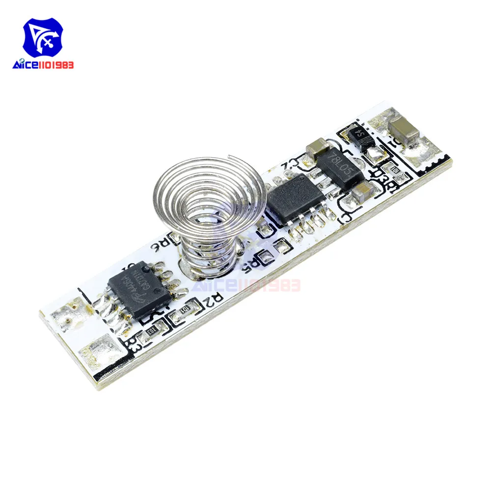 9V-24V 30W 3A Touch Switch Capacitive Sensor Module LED Dimming Control Lamps Active Components Hard Light Controller Three Mode