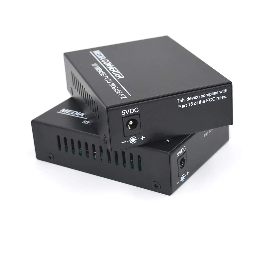 Высокое качество 10/100 Мбит/с Fast Ethernet по Волоконно-Оптические медиаконвертеры для IP камеры, одномодовый simplex SC до 25 км